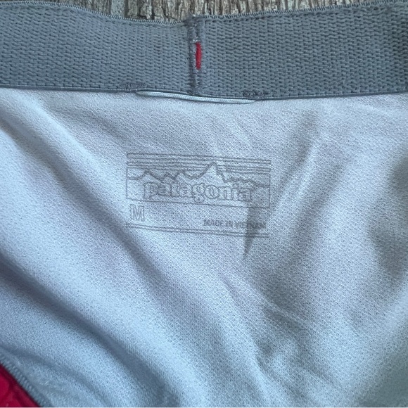 Patagonia Strider Pro Running Shorts. Red and Gray. Women’s Size M - Picture 5 of 13